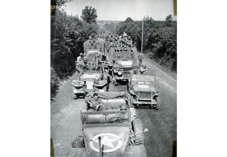 The Third US Army - Commanded by Gen. George S. Patton